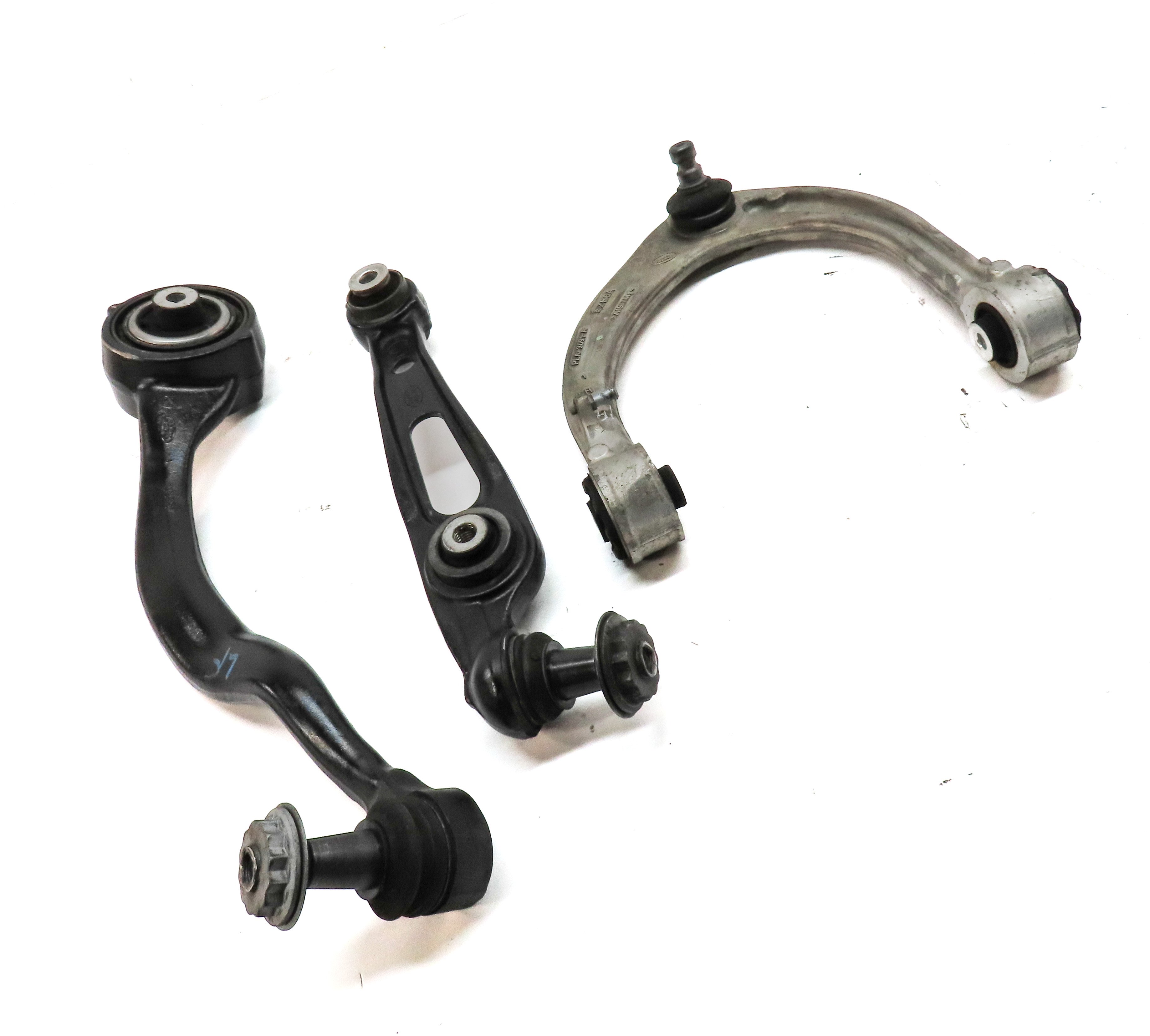 2017-2020 RANGE ROVER SPORT (L494) FRONT LEFT DRIVER UPPER CONTROL ARM SET/3 — exact item pictured